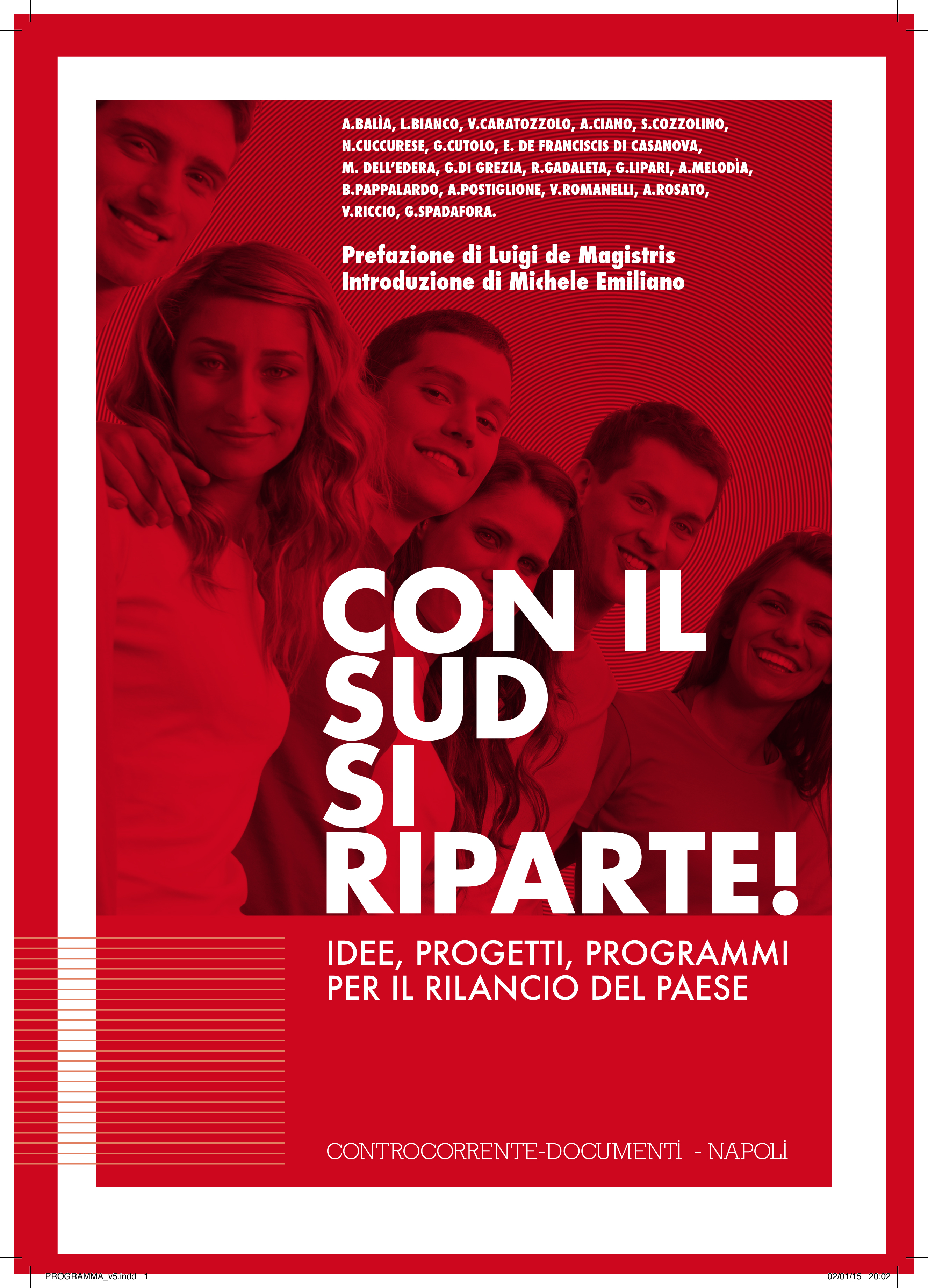 copertina "Con il Sud si riparte"